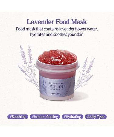 Skin Food Lavender Food Mask 120g | Soothing Wash-Off Mask for Sensitive Skin with Panthenol & Natural Lavender Therapy - Buy Online on GoSupps.com