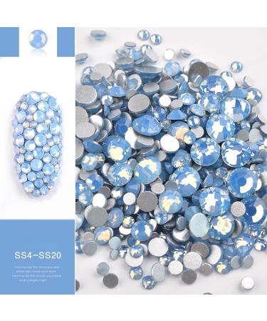 Artificial Flatback Mini Nail Art Rhinestones: Small Decorative Glittery Charms for Manicure - Buy Online on GoSupps.com