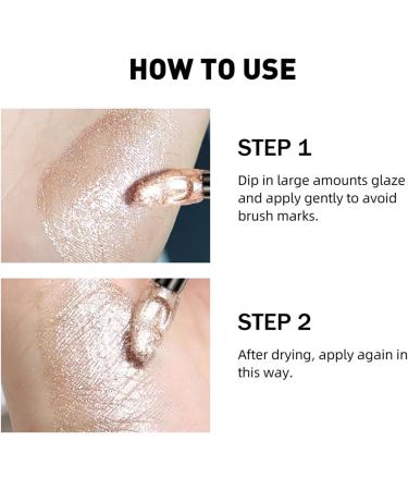 Shantou Yingji 2 x Liquid Lipstick 2in1 Lipstick & Eyeshadow Shimmering Lipstick Eyeshadow MultiPurpose Color Long Lasting Color Sunset Gold 23 - Buy Online on GoSupps.com