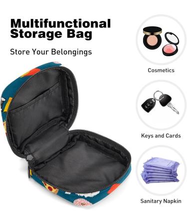 GIAPB Period Bag Sanitary Napkin Storage Bag Period Pouch Travel Makeup Bag Animal Dog and Food Color702 - Buy Online on GoSupps.com