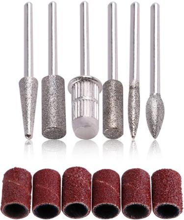 2 Sets Nail Cutter Bits Diamond Drill Bit for Electric Nail File for Grinding Modelling Nail Cutter Attachments Set for Cuticula Manicure Pedicure Nail Care - Buy Online on GoSupps.com