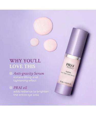 PRAI Beauty Ageless Eye Uplift Serum 15ml - Youthful Eye Treatment - Buy Online on GoSupps.com