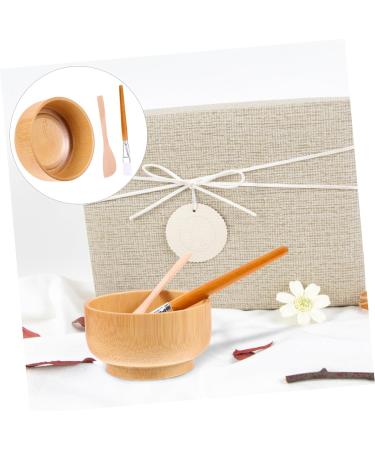 Beavorty Wooden Mask Bowl Set - Beauty Mixing Bowl & DIY Facial Mask Tools for Estheticians | Ideal for Clay & Mud Masks - Buy Online on GoSupps.com