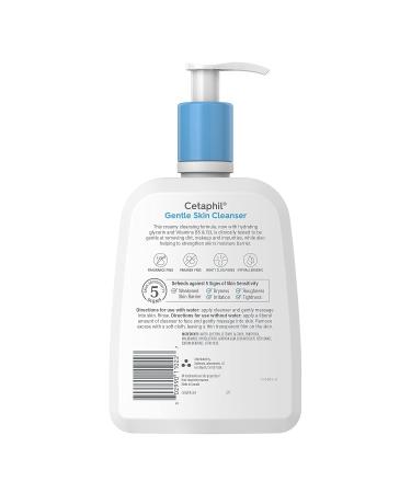 Cetaphil Gentle Cleanser 16 Fl Oz - Top-Rated Moisturizing Facial Wash | Buy Internationally - Buy Online on GoSupps.com