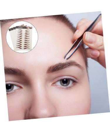 Beavorty 20 Sheets Waterproof Eyebrow Stickers Make up Kit False Eyebrows Eyebrow Tool Transport Wig 4d - Buy Online on GoSupps.com