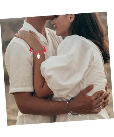 SOIMISS 3 Pairs couple hands romantic gifts trendy bracelets dainty bracelet Couple Wristband Gift friendship bracele girlfriend bracelet Valentine's Day Jewelry Gift Stylish - Buy Online on GoSupps.com