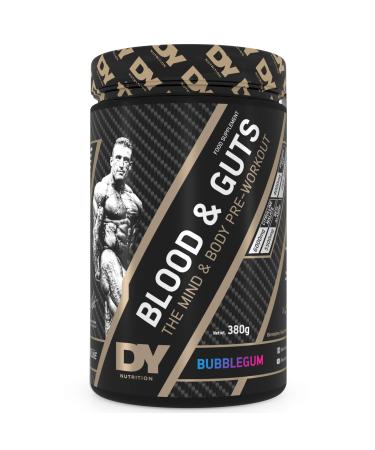 DY Nutrition - Blood and Guts Pre-Workout - 380g (Bubblegum) Bubblegum 20 Servings (Pack of 1)