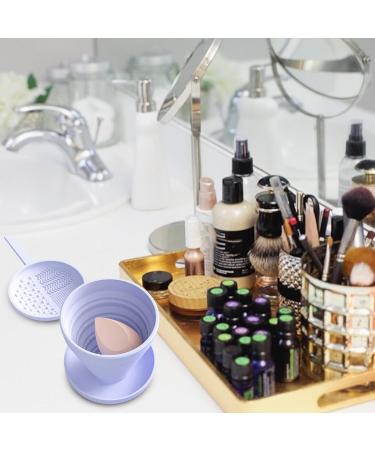 Makeup Brush Cleaner Tool Stable Multifunctional Silicone Cleaning Bowl - Decorative Reusable Cleaning Tool for Makeup Supplies - Buy Online on GoSupps.com