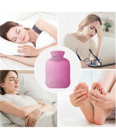 Purple Gradient Hot Water Bottle with Cover - 2L Pain Relief Heat Bottle for Muscle Injuries | International Shipping - Buy Online on GoSupps.com