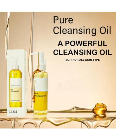 Oil Cleanser Pure Cleansing Oil Makeup Removal with Argan Oil Oil Based Cleanser for Daily Makeup Remover Korean Facial Cleanser for All Skin Type Nourishing & Balancing - Buy Online on GoSupps.com