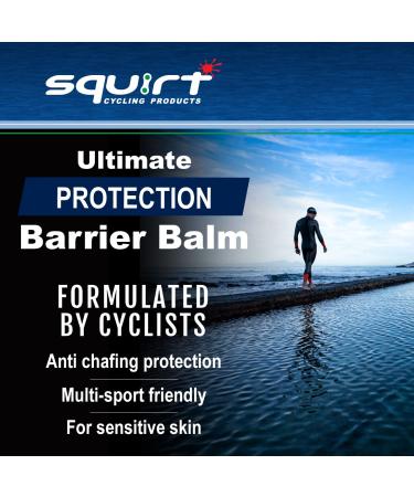 Squirt Barrier Balm 10 Pack - Chafing Relief for Cycling & Endurance Sports - Water & Sweat Resistant Anti Chafe Balm - Men & Women - 10 x 6g Sachets - Buy Online on GoSupps.com