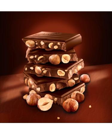 Lindt - Tablette LES GRANDES 34% Noisettes - Chocolat Noir 150g Noisette 150g - Buy Online on GoSupps.com
