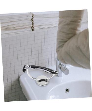 Premium Brush Holder & Razor Stand - Stable Safety Tool for Beard Shaving | Ideal Bathroom Storage for Men - Buy Online on GoSupps.com