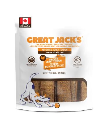 Great Jacks Dog Chicken Jerky Tendon Bars 230g