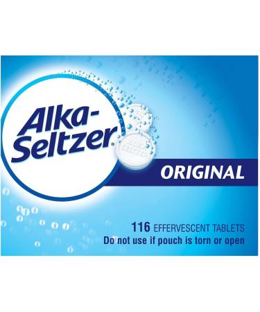 Alka-Seltzer Original Antacid and Analgesic | 116 ct. Tablets - Buy Online on GoSupps.com