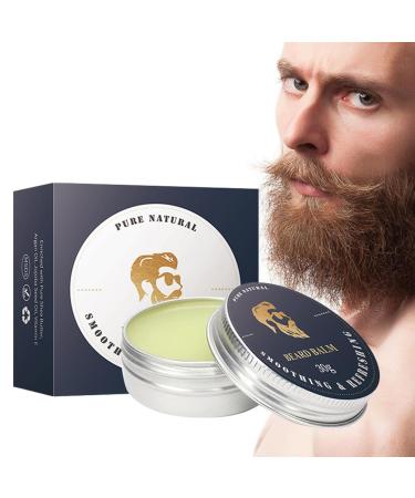 Fowybe 2 Pcs Beard Cream Balm | Beard Care Beard Cream - Beard Softener Beard Care Product for Men's Grooming