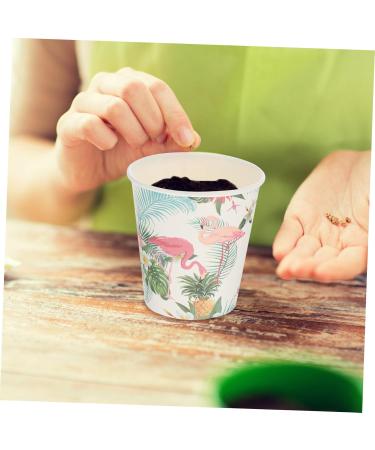 Abaodam 18pcs Flamingo Cake Wai Cake Decoration Hot Coffee Cups Flamingo Paper Cups The Summer Mouthwash Cup - Buy Online on GoSupps.com
