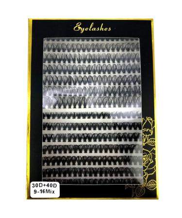60D/80D Mix Mink Eyelashes Clusters - Premium Quality Black Lashes for Stunning Eyes - Buy Online on GoSupps.com