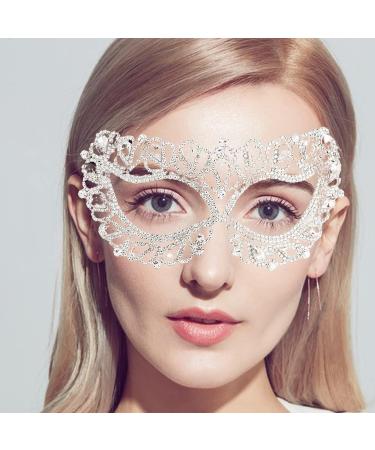 Masque de visage ajour durable et polyvalent pour la danse - Blanc - Buy Online on GoSupps.com