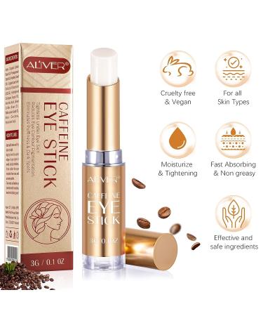 AGETITY Caffeine Eye Stick - Anti-Aging, Dark Circle & Puffiness Treatment - Buy Online on GoSupps.com