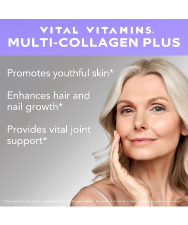Vital Vitamins Multi Collagen Complex Plus + Chlorophyll Complex Capsules - Buy Online on GoSupps.com