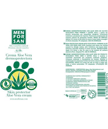 Menforsan - skin protection cream with aloe vera 50ml - Buy Online on GoSupps.com