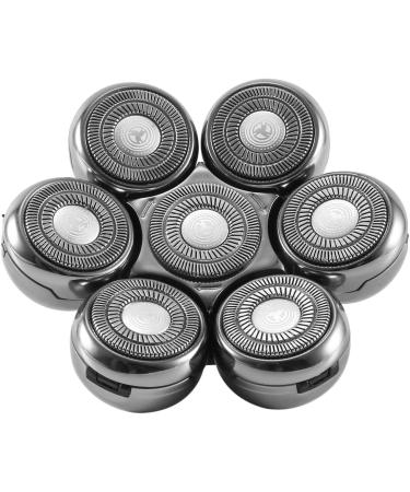 Lafeier Replacement Cutter For Electric Shaver Men Beard Trimmer Wet and Dry 7D Floating Heads Blade Silver - Buy Online on GoSupps.com