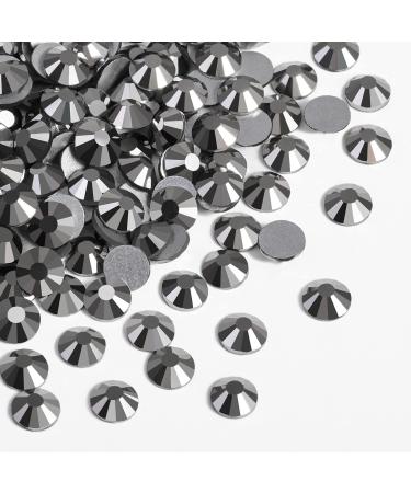 Beadsland 1440 Pieces Flat Back Rhinestones for Nails | Hematite SS10 Nail Crystals (2.7-2.8mm) - Perfect for Nail Art & Craft Projects - Buy Online on GoSupps.com