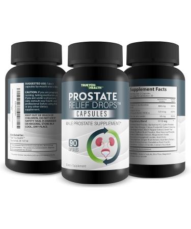 Prostate Relief Drops Capsules - Natural Prostate Supplement for Men - Our Best Prostate Supplements for Men - Our Best Prostate Health Supplement - Our Best Prostate Supplements for Men Over 50 & 60 - Buy Online on GoSupps.com