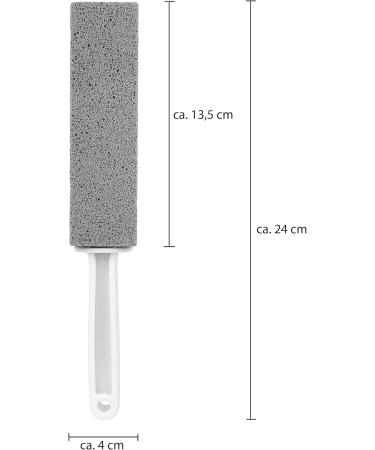 Vaily Eco-Friendly Toilet Cleaner Stone with Handle - Natural Cleansing Brushes for Bathroom & Kitchen - 2 Pack - Buy Online on GoSupps.com