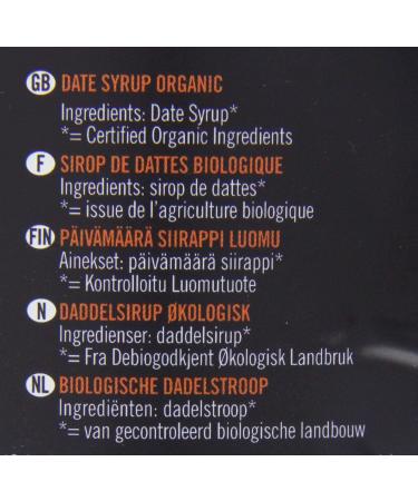 Biona Biona Organic Date Syrup - 350g (box of 6) - Buy Online on GoSupps.com