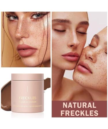 Freckle Pen Stamp - Waterproof Long Lasting Natural Makeup for Fake Freckles - Saddle Brown - Buy Online on GoSupps.com