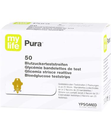 Buy mylife Pura Blood Sugar Test Strips - 50 pcs | Accurate & Reliable | Fast International Shipping - Buy Online on GoSupps.com