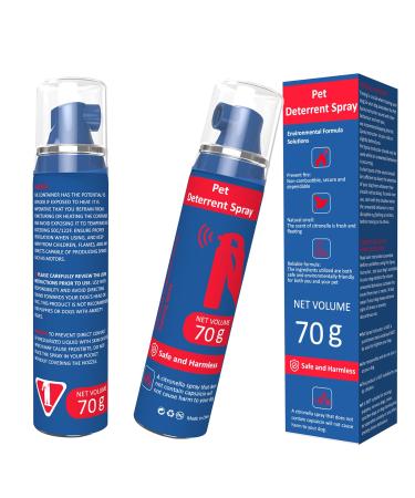 Dog Corrector Spray 70ml Spray Pet Instructor Dog Trainer Safe Humane & Effective Stop Barking Jumping Up Food Stealing Dog Fights & Attacks Help Stop Unnecessary Dog Behaviour (2 Pack)