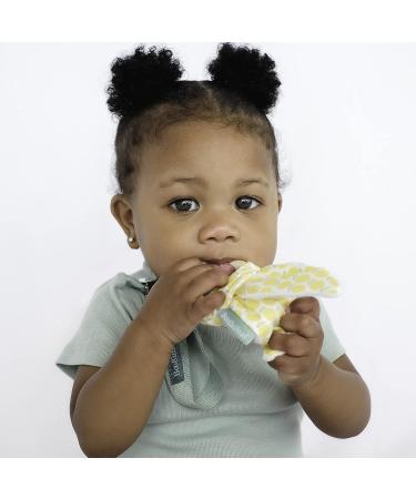 BooginHead Lemons Pacifier Clip with Natural Wood Baby Teether - Buy Online on GoSupps.com
