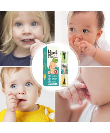 Anti-Bite Nail Polish | Anti-Bite Nail Polish 10ml - Natural Bitter Liquid Strengthener and Moisturizer for Baby and Toddler Finger Care - Buy Online on GoSupps.com