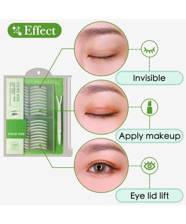 400Pcs Natural Invisible Single Side Eyelid Tape Stickers - Instant Eye Lift Without Surgery - Medical-use Fiber Eyelid Lift Strip - Perfect for Uneven Mono-Eyelids - Buy Online on GoSupps.com