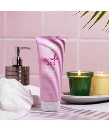 Kozma Curl Gel 6.76 fl oz - Silicone-Free Curly Hair Gel for Definition and Styling - Suitable for All Curl Types - Buy Online on GoSupps.com