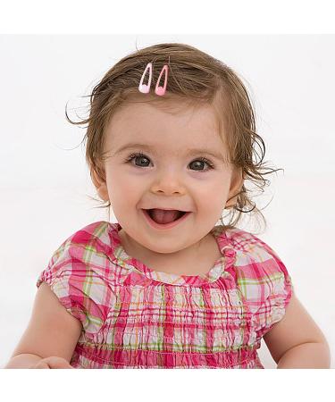 Jinlaili 30 Pcs Baby Snap Hair Clips - Colorful Metal Barrettes for Toddlers and Baby Girls - Buy Online on GoSupps.com