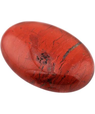 Buy MookaiTedecor Red Jasper Drumstone - Polished Hand-Flattering Healing Crystal for Reiki & Home D cor | International Shipping - Buy Online on GoSupps.com