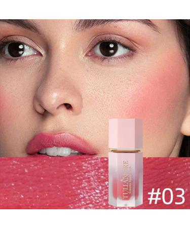 Liquid - Cream Makeup for Super Dewy Liquid Look - Natural Long-Wearing Liquid Cheek Smudge-Proof Look for Women's Eyes Cheek Lips Makeup Pochy 03# - Buy Online on GoSupps.com