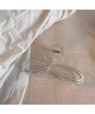 Agirlvct 5 Large Hair Claw Clips for Thick Hair - Acrylic Banana Claw Clips (2 pcs) - Non-slip Jaw Clips - Birthday Gifts for Women & Girls - Buy Online on GoSupps.com