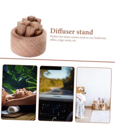 Buy Wood Diffuser Set - Stylish Essential Oil Diffuser for Home & Office | Beauty Salon Decor & Aromatherapy - Buy Online on GoSupps.com