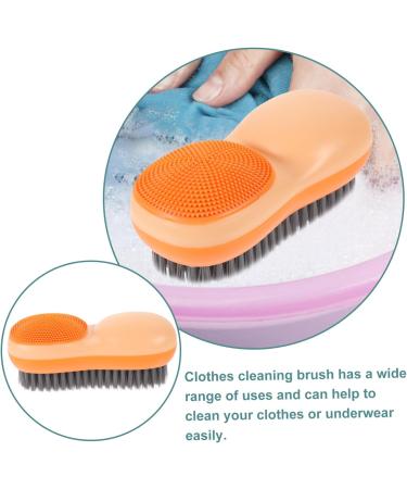 Premium Double-Sided Cleaning Brush for Clothes & Shoes - Soft Fur Stain Remover | Perfect for Laundry & All Fabrics - Buy Online on GoSupps.com