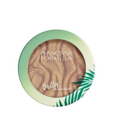 Physicians Formula - Murumuru Butter Highlighter - Poudre Illuminateur pour le Visage Cr me Lissante et Hydratante Longue Dur e avec Effet Anti- ge - Vegan - Champagne