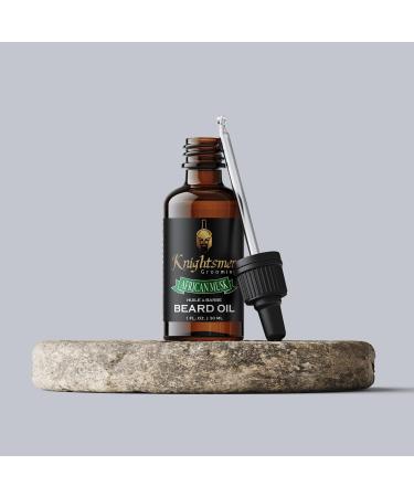 Men's African Musk Beard Oil - Made in Canada | Rosemary Coconut Argan Jojoba Castor Grapeseed Oils + Vitamin E - International Shipping - Buy Online on GoSupps.com