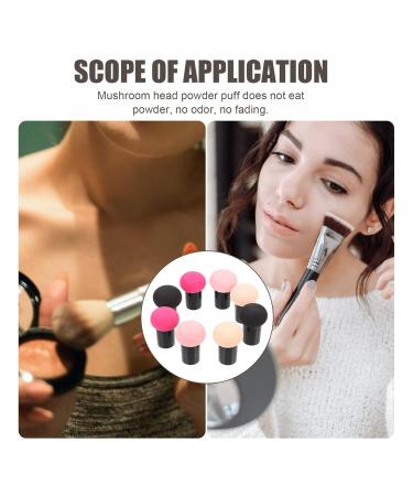 Buy SHERCHPRY 8pcs Mushroom Powder Puff Set - Makeup Blending Sponge & Foundation Sponges in Assorted Colors for Flawless Application - International Shipping Available - Buy Online on GoSupps.com
