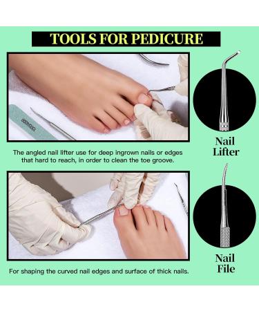 Fandamei Nail File 100/180 - Gel Nail Buffer & Manicure Set | Nail Files Tongs & Shavers - Z-Green - Buy Online on GoSupps.com