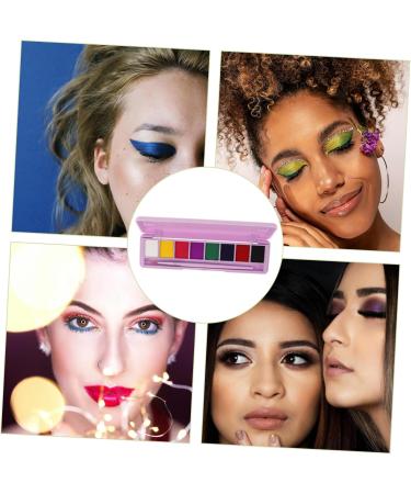 Gogogmee 1 Set Makeup Eyeshadow Palette Makeup Palette UV Makeup Eyeliner Palette Glow Face Paints Powder - Buy Online on GoSupps.com