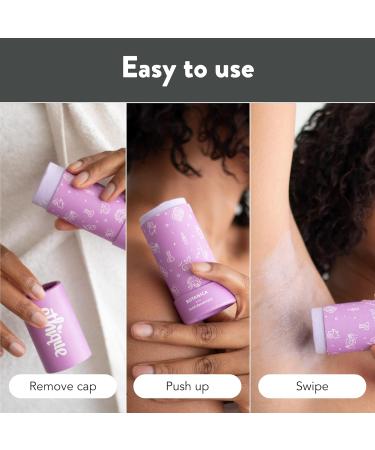 Ethique Minimalist Unscented Deodorant Stick for Men & Women - Natural Aluminum-Free Plastic-Free Vegan Cruelty-Free Eco-Friendly 2.47 oz (Pack of 1) - Buy Online on GoSupps.com